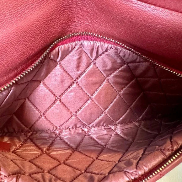 Sold ❌ Chanel Le Boy soft fold over CC clutch bag lambskin - Picture 12 of 13